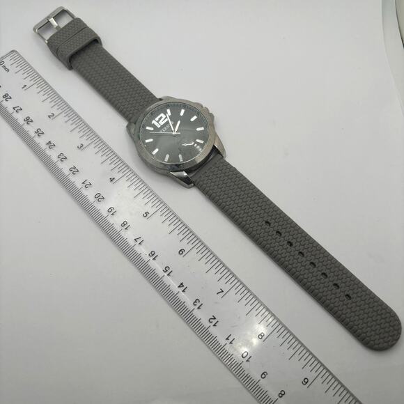 Silver & Gray Terner Men's Watch - Picture 3 of 4